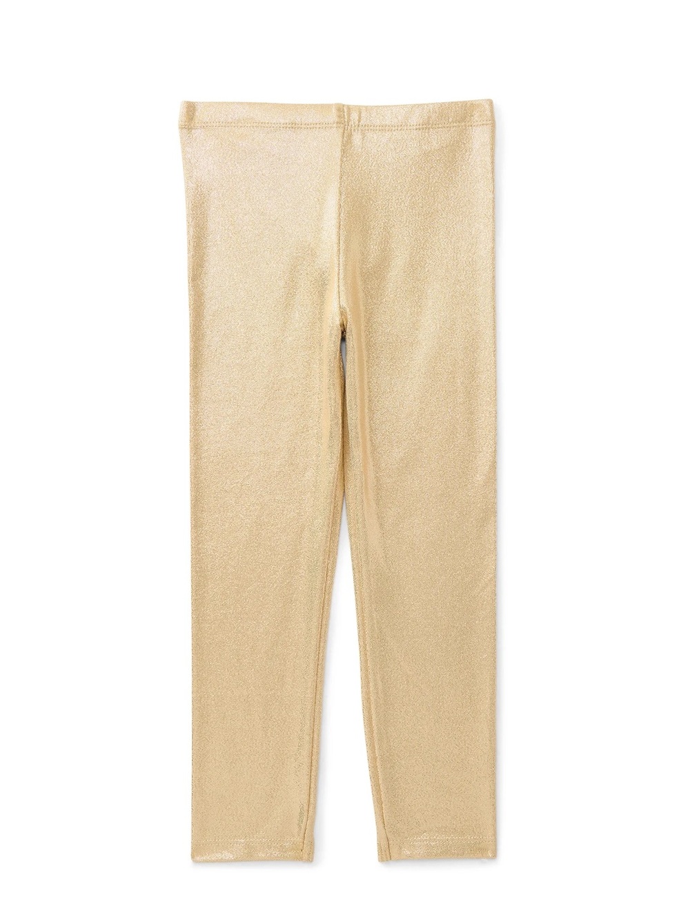 Garanimals Toddler Girl Cotton Pull on Leggings, Gold Foil Shiny, size 5T